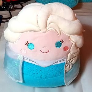 10" Squishmallows Disney Frozen Elsa Plush, No Tag, As Is